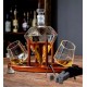 Decantor Diamant cu Doua Pahare Deluxe - Gift Set - 1