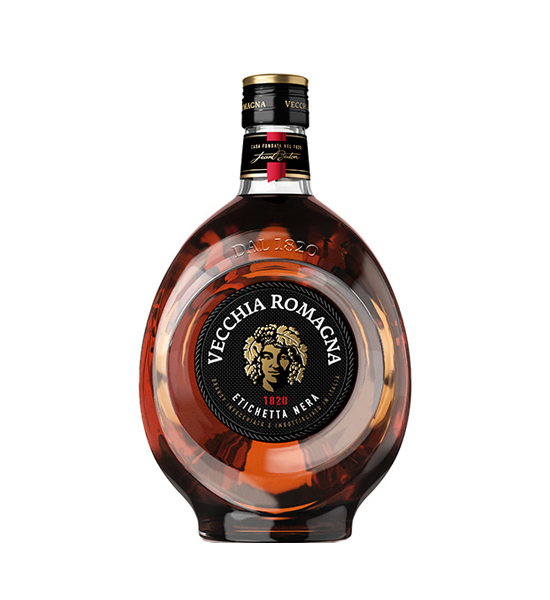Vecchia Romagna Etichetta Nera 3 ani fara picurator Brandy 1L - 1