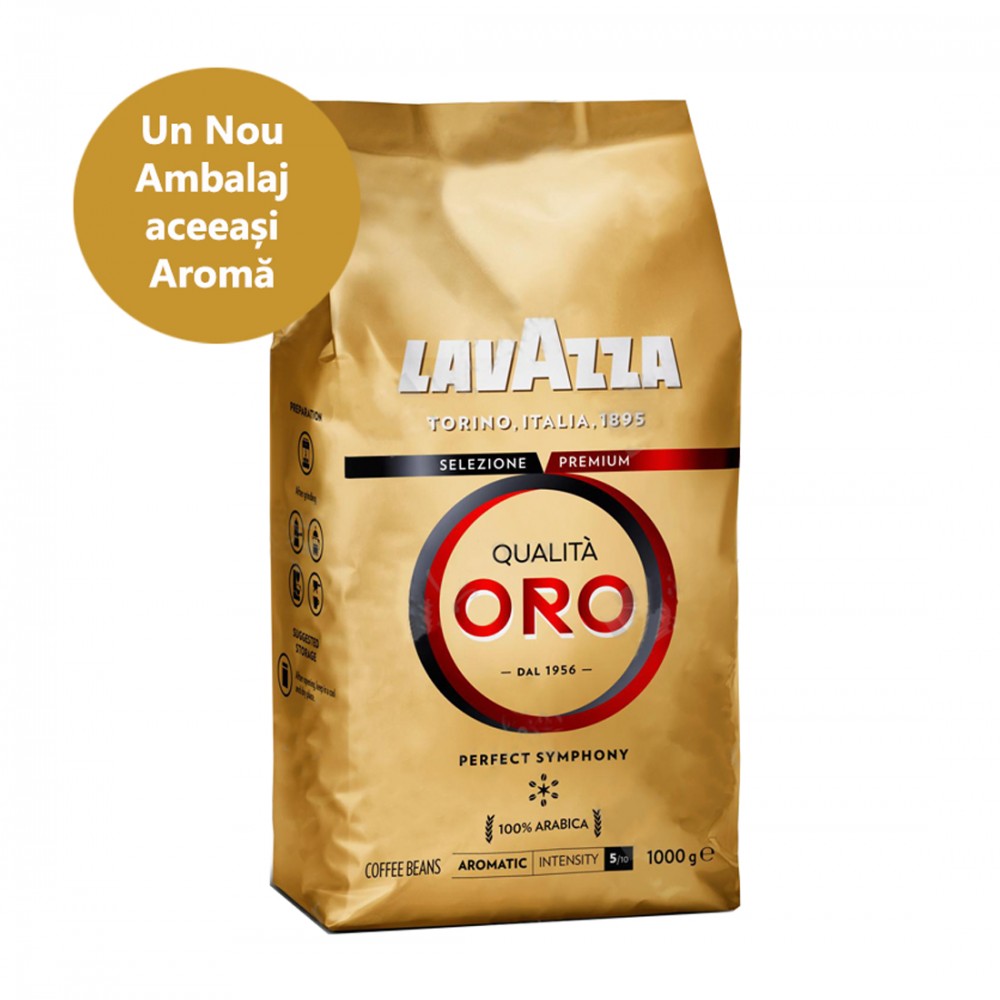 Lavazza Qualita Oro cafea boabe 1 kg