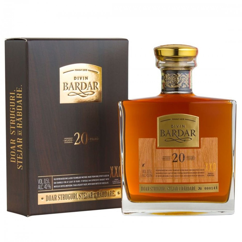 Bardar Platinum 20 ani XXO Divin 0.5L