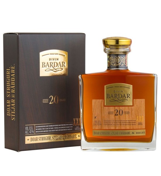 Bardar Platinum 20 ani XXO Divin 0.5L - 1