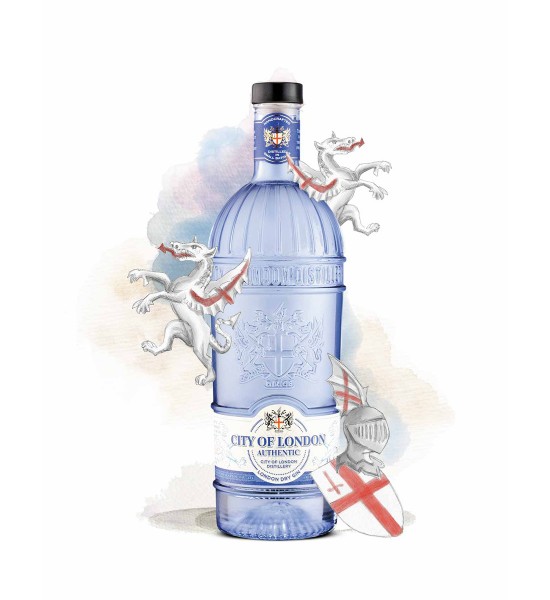 City of London Authentic London Dry Gin 0.7L - 1