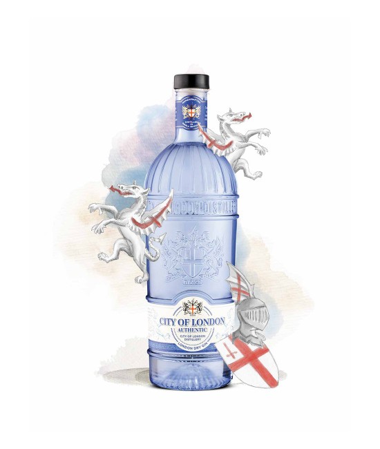 GIN - City of London Authentic London Dry Gin 0.7L