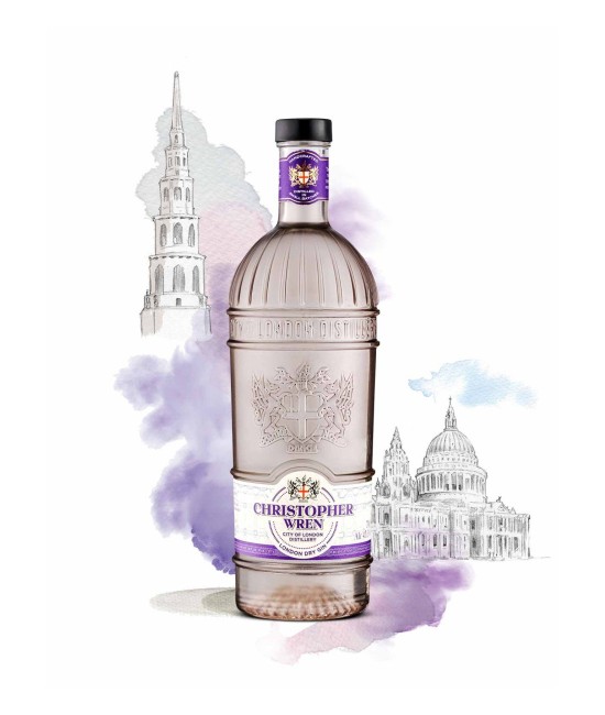 GIN - City of London No.2 Christopher Wren Gin 0.7L