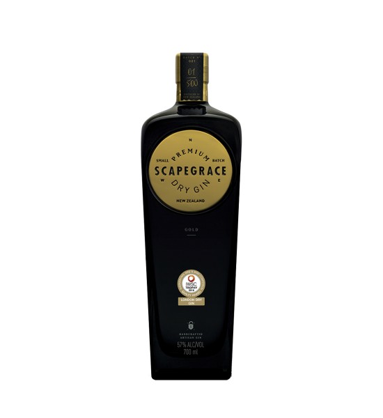 Scapegrace Gold Premium Dry Gin 0.7L - 1