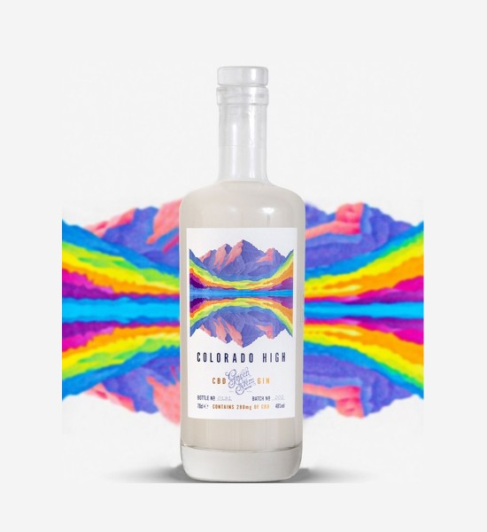 Silent Pool Colorado High CBD Gin 0.7L - 1