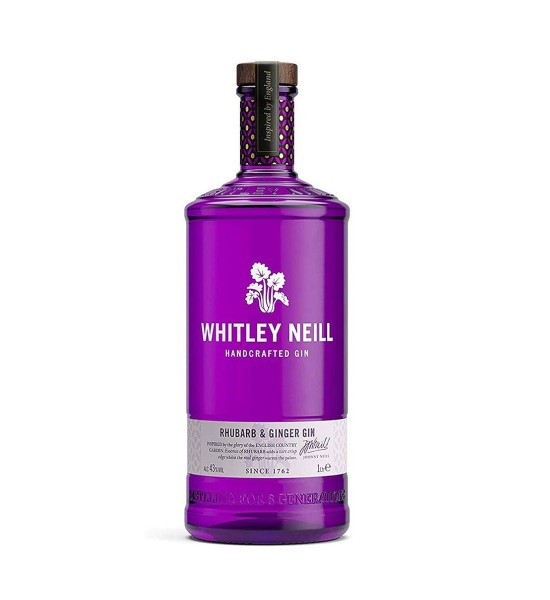 Whitley Neill Rhubarb & Ginger Gin 1L - 1