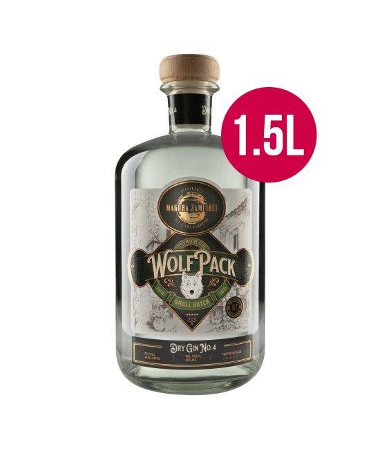 Magura Zamfirei Wolfpack Small Batch No4 Dry Gin Magnum 1.5L
