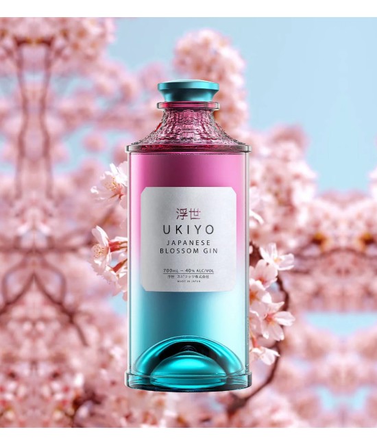 AROME JAPONEZE - Ukiyo Japanese Blossom Gin 0.7L