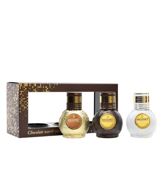 Mozart Mixed Flavours Lichior 3 sticle x 0.05L - 1
