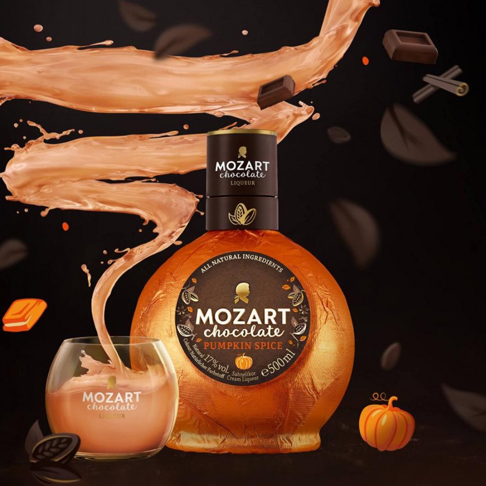 Mozart Pumpkin Spice Chocolate Cream Lichior 0.5L Mozart Pumpkin Spice Chocolate Cream Lichior 0.5L