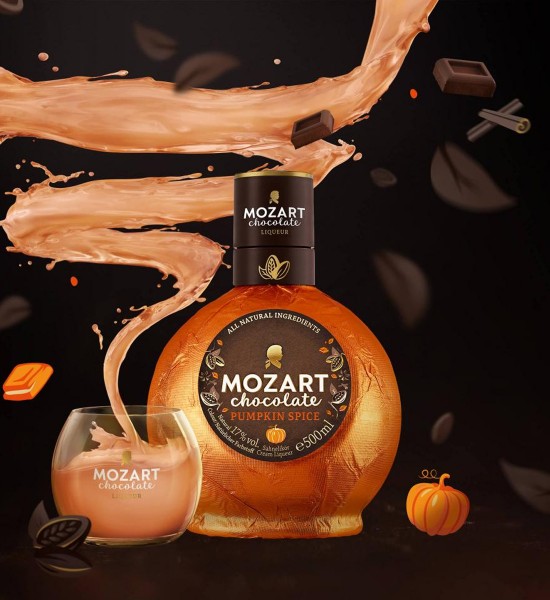 Mozart Pumpkin Spice Chocolate Cream Lichior 0.5L - 1