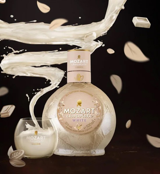 Mozart White Chocolate Vanilla Cream Lichior 0.5L Mozart White Chocolate Vanilla Cream Lichior 0.5L - 1
