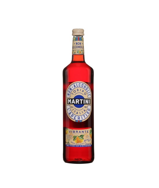 APERITIVE & VERMUT - Martini Vibrante Non-Alcoolic Aperitiv 0.75L