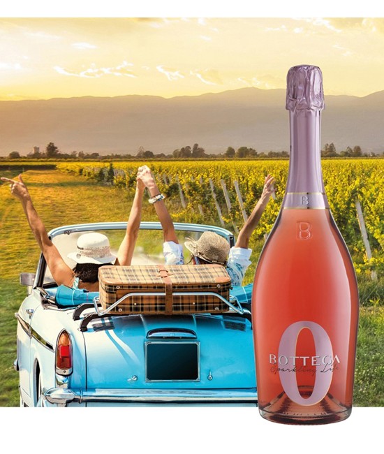 SPUMANTE - Bottega Sparkling Life Rose Non-alcoolic 0.75L