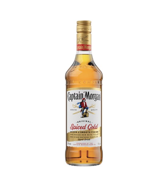 Captain Morgan Spiced Gold Rom 1L - 1