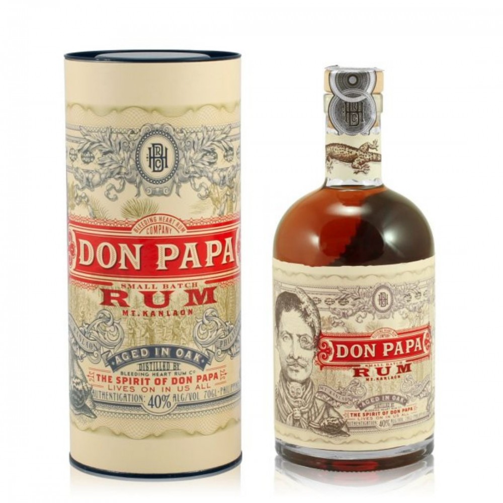Don Papa Small Batch Aged in Oak 7 ani Rom 0.7L