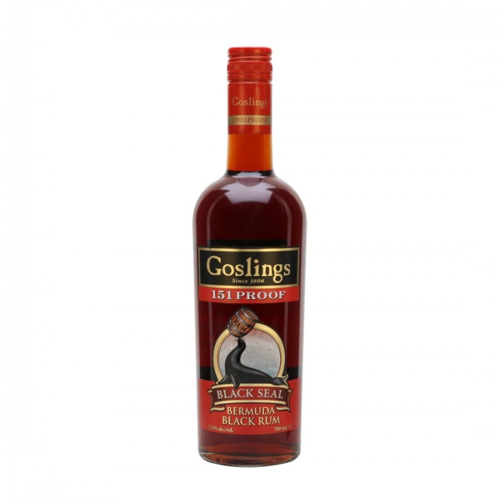 Goslings Black Seal 151 Proof Rom 0.7L
