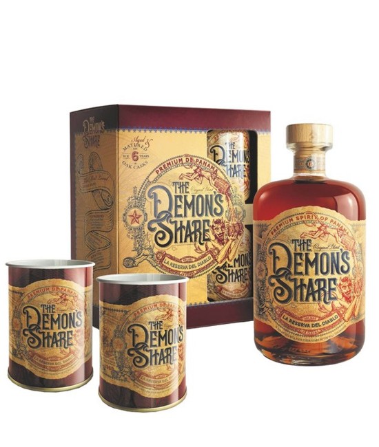 The Demon's Share Rom 6 ani Gift Set 0.7L