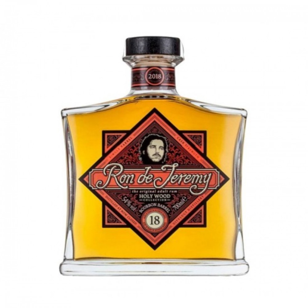 Ron de Jeremy Holy Wood Collection Bourbon Barrel 18 ani Rom 0.7L