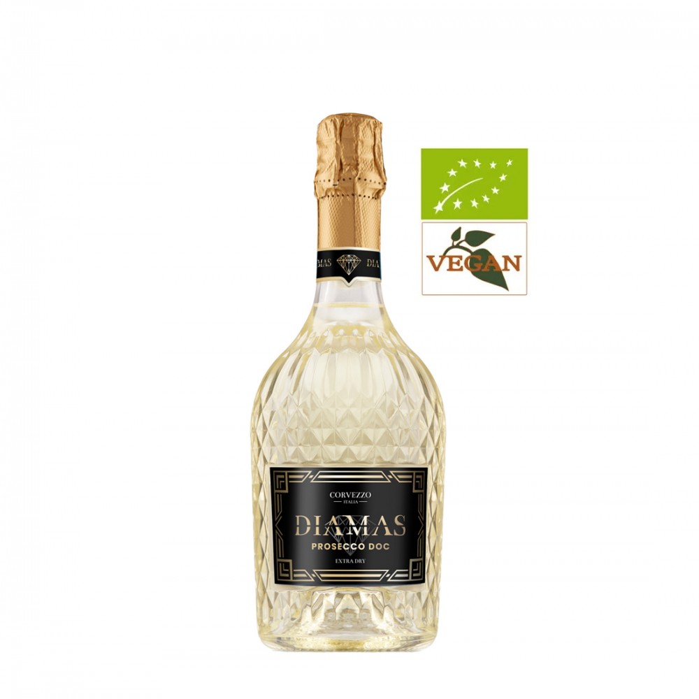 Corvezzo Diamas Prosecco Organic Extra Dry 0.75L Corvezzo Diamas Prosecco Organic Extra Dry 0.75L