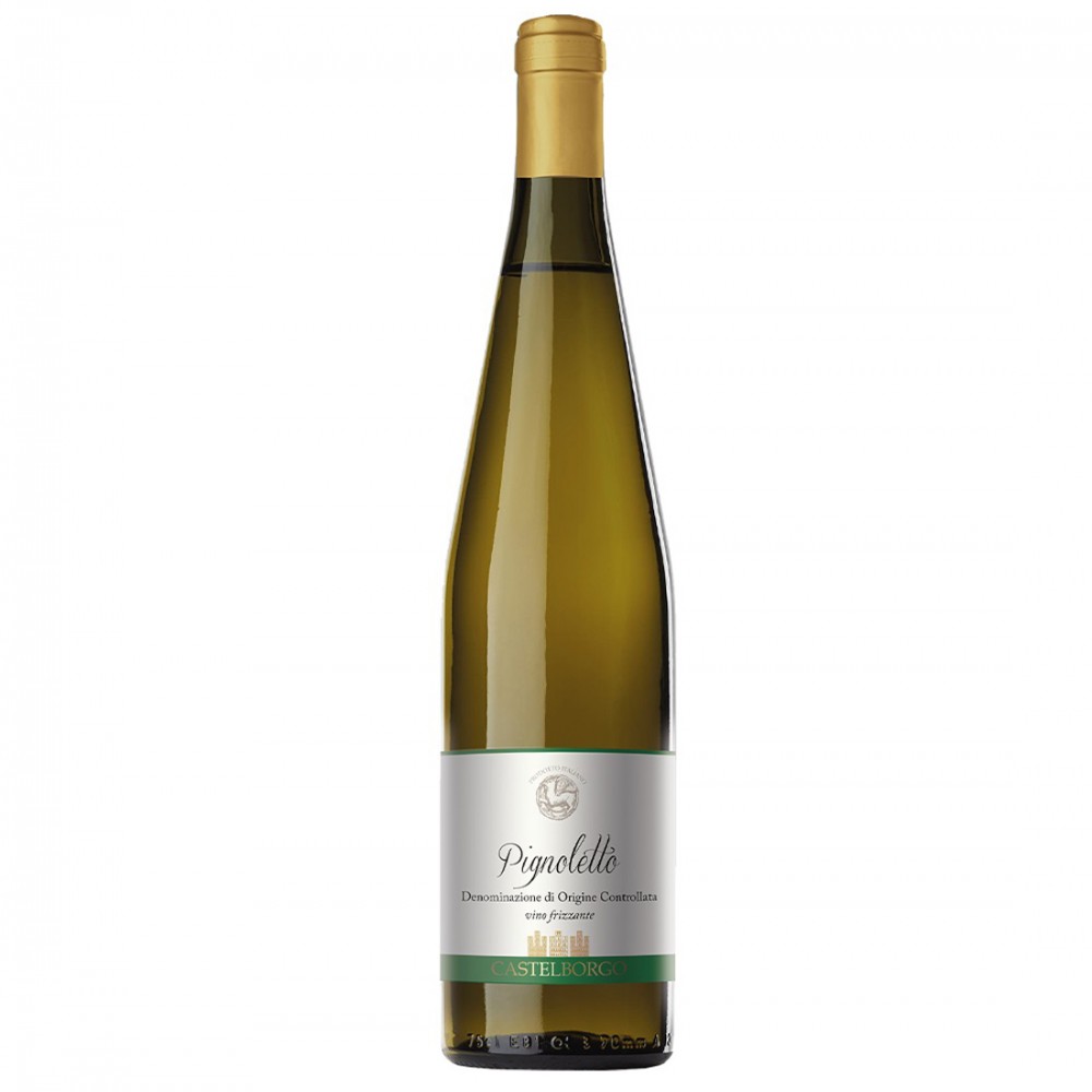 Castel Borgo Pignoletto DOC - Vin Frizzante Sec - 0.75L