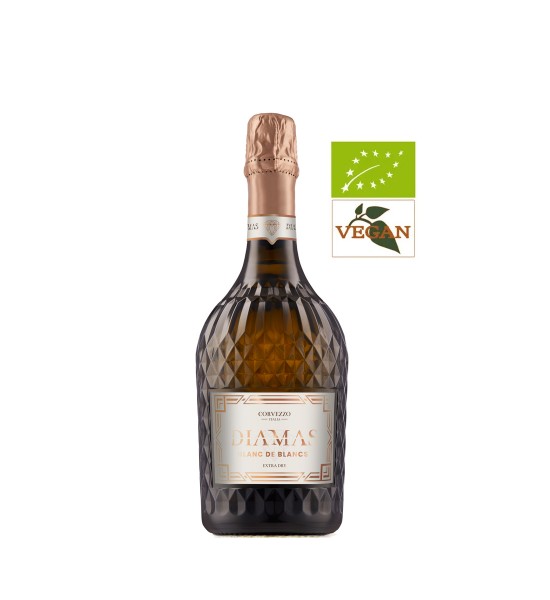 Corvezzo Diamas Blanc de Blancs Extra Dry Organic 0.75L - 1