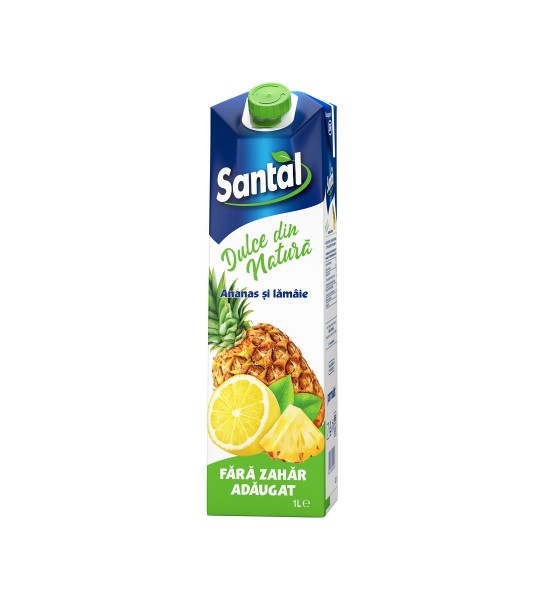 Santal Dulce din Natura din Ananas si Lamaie 1L - 1