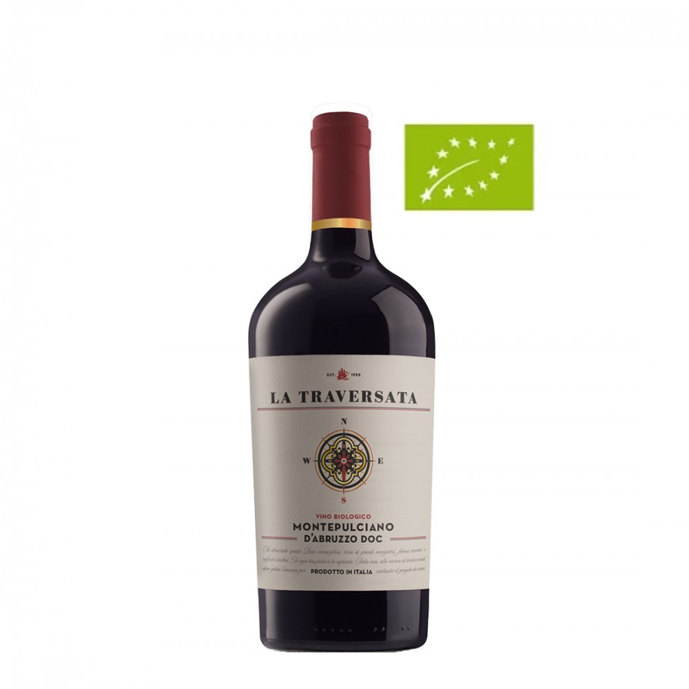 Corvezzo La Traversata Organic Montepulciano D'abruzzo - Vin Rosu Sec - Italia - 0.75L