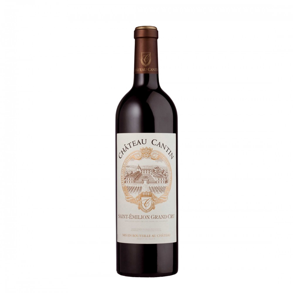 Chateau Cantin St Emilion Grand Cru - Vin Rosu Sec - Franta - 0.75L