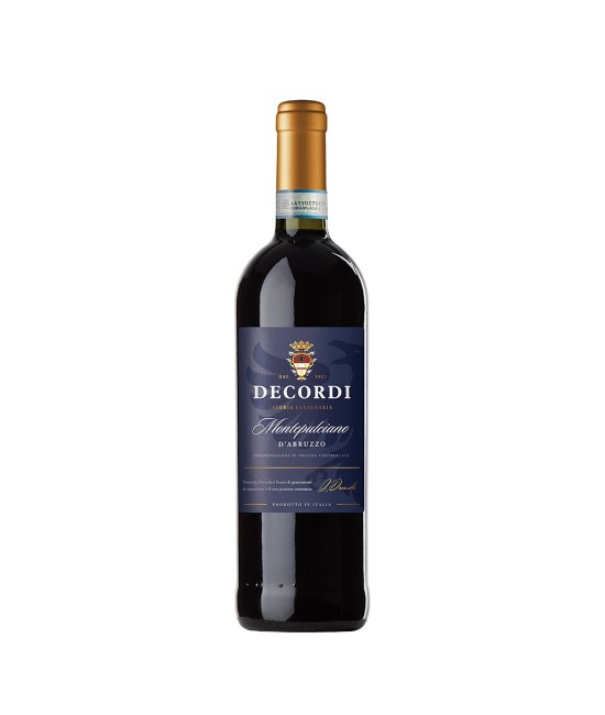 VINURI ITALIA - Decordi Montepulciano D'abruzzo - Vin Rosu Sec - Italia - 0.75L