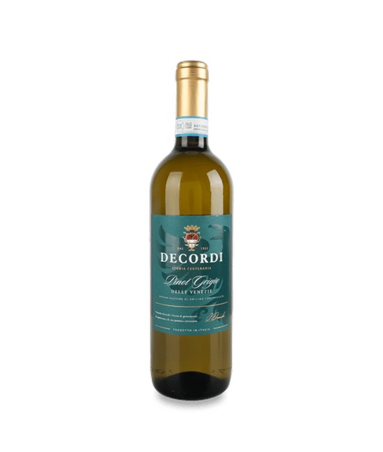 VINURI ITALIA - Decordi Pinot Grigio Venezie DOC - Vin Alb Sec - Italia - 0.75L
