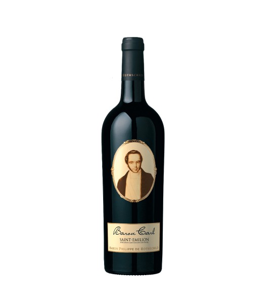 Baron Philippe de Rothschild Carl Saint Emilion - Vin Rosu Sec - Franta - 0.75L - 1