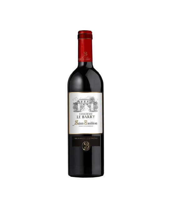 VINURI FRANTA - Chateau le Barry Saint Emilion Rouge - Vin Rosu Sec - Franta - 0.75L