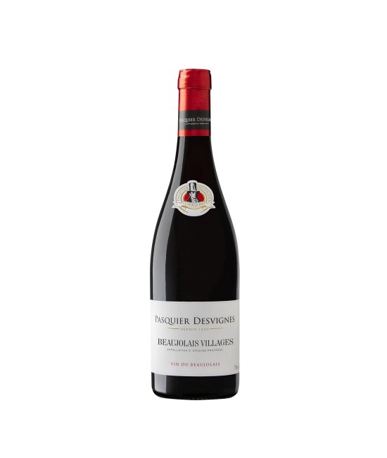 Vin Rosu  - Pasquier Desvignes Beaujolais Villages- Vin Rosu Sec - Franta - 0.75L