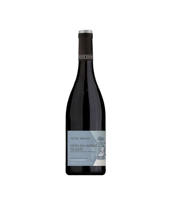 VIN SEC - Victor Berard Cotes du Rhone Villages - Vin Rosu Sec - Franta - 0.75L