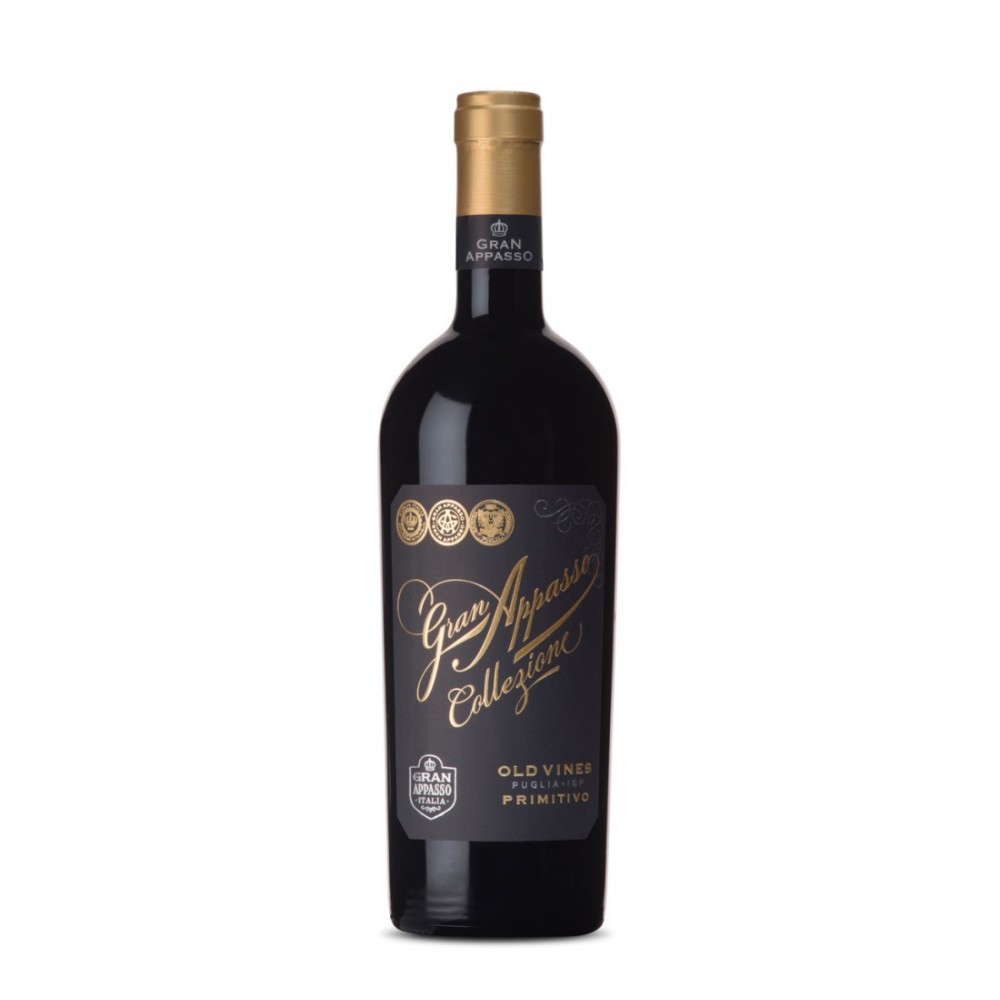 Gran Appasso Primitivo Collezione Old Vines Puglia Igp - Vin Rosu Sec - Italia - 0.75L