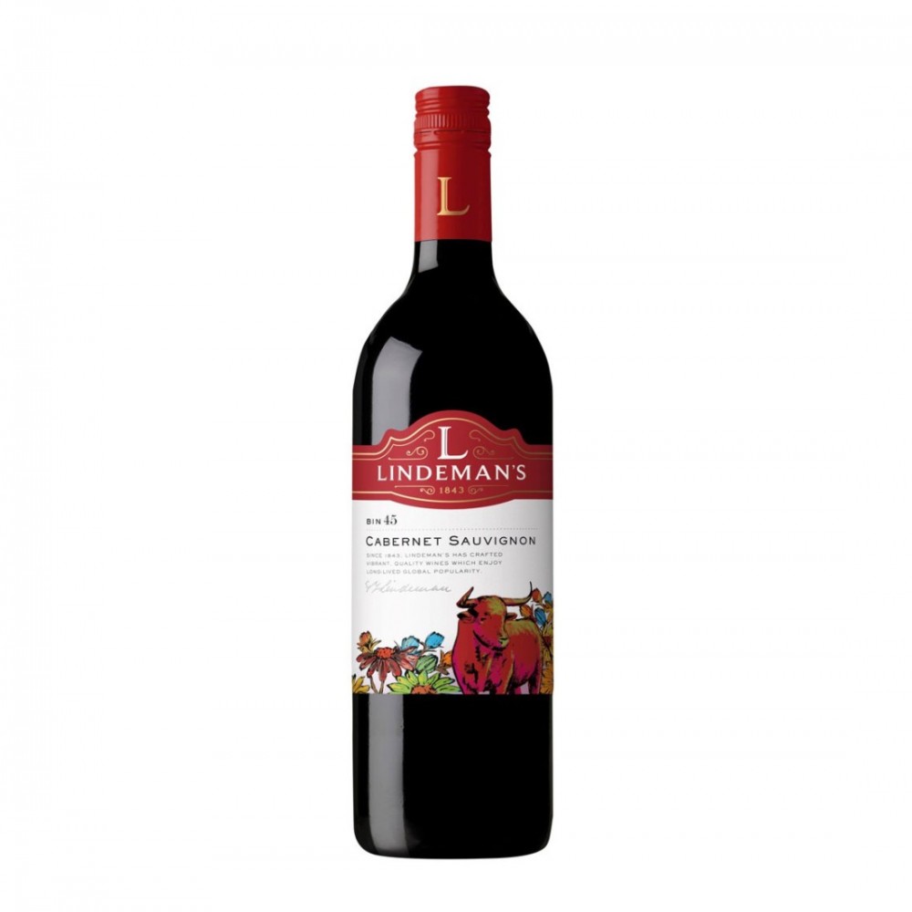 Lindemans Bin 45 Cabernet Sauvignon - Vin Rosu Sec - Australia - 0.75L