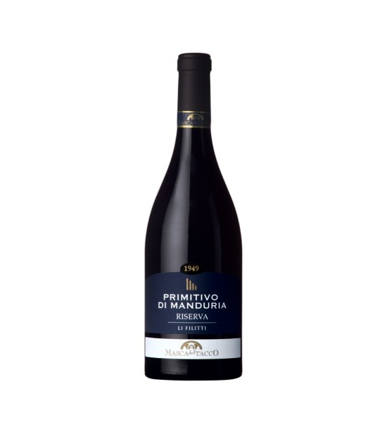 Masca del Tacco Li Filitti Primitivo di Manduria Riserva - Vin Rosu Sec - Italia - 0.75L Masca del Tacco Li Filitti Primitivo di Manduria Riserva - Vin Rosu Sec - Italia - 0.75L - 1