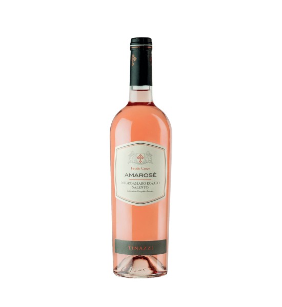 Tinazzi Amarose Feudo Croce Negroamaro Salento IGP - Vin Rose Sec - Italia - 0.75L - 1