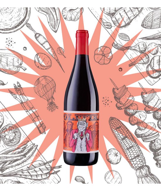 VINURI CHATEAU CRISTI - Politika by Chateau Cristi Candidat - Vin Rosu Sec - Republica Moldova - 0.75L