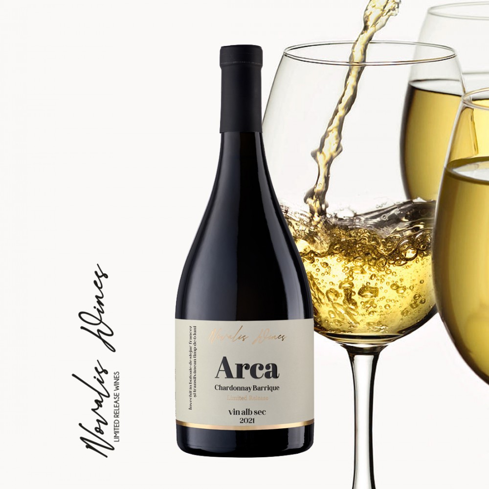 Novalis Wines ARCA Chardonnay Barrique - Vin Alb Sec - Romania - 0.75L