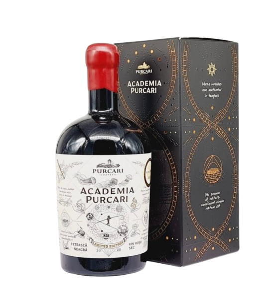 Purcari Academia Feteasca Neagra- Vin Rosu Sec - Republica Moldova - 0.75L - 1