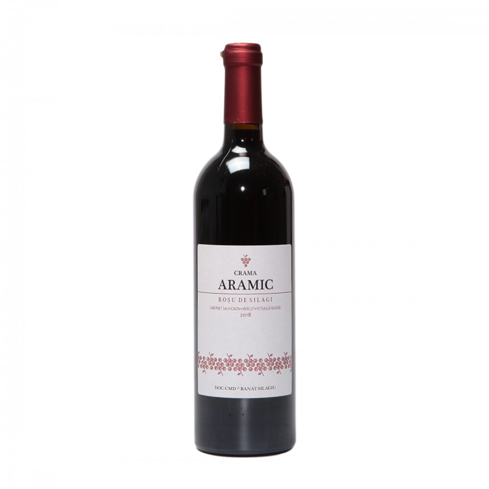 Aramic Rosu de Silagi - Vin Rosu Sec - Romania - 0.75L