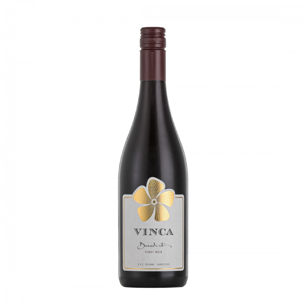 Carastelec Vinca Benedict Pinot Noir - Vin Rosu Sec - Romania - 0.75L