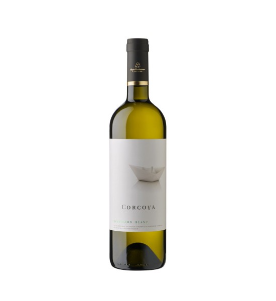 Corcova Sauvignon Blanc DOC - Vin Alb Sec - Romania - 0.75L - 1
