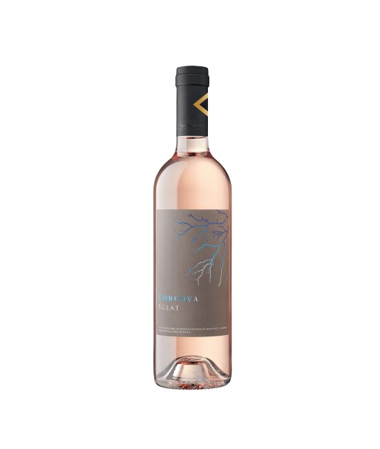 VIN ROSE - Corcova Eclat Cabernet Sauvignon, Syrah & Merlot - Vin Rose Sec - Romania - 0.75L