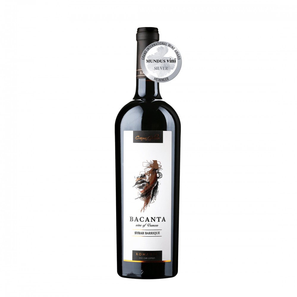 Girboiu Bacanta Barrique Syrah DOC - Vin Rosu Sec - Romania - 0.75L