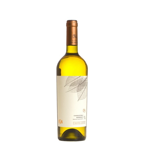 Issa Chardonnay Barrique - Vin Sec Alb - Romania - 0.75L Issa Chardonnay Barrique - Vin Sec Alb - Romania - 0.75L - 1