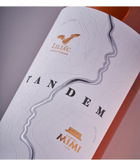 VINURI MERLOT - Liliac Tandem Merlot - Vin Rose Sec - Republica Moldova - 0.75L